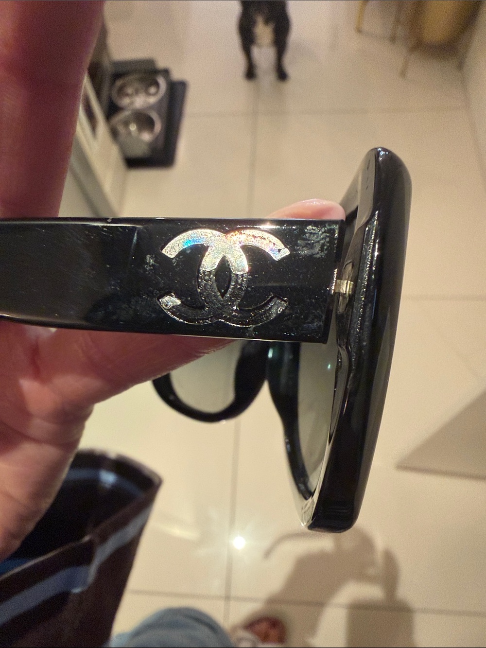 Chanel sunglasses. With box and case. - Picture 7 of 9